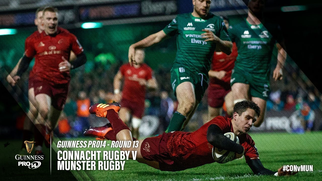 Guinness PRO14 Round 13 Highlights Connacht Rugby v Munster Rugby