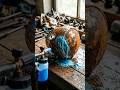 Rusted Vintage Motorcycle Headlight Housing Restored To Mirror Chrome! #rust