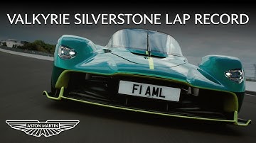 Aston Martin Valkyrie breaks Silverstone track record