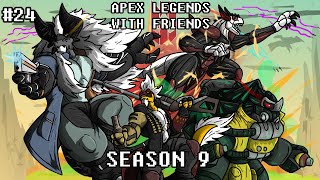 APEX LEGENDS SEASON 9 - WITH FRIENDS #24 CARRYING THIS OCTANE IS EXHAUSTING