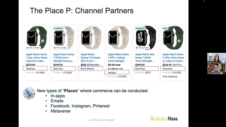 Video #4: "Place" in the mini-series "The 4Ps of Marketing (plus a few more)"