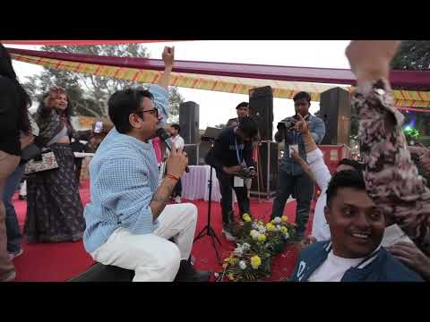 Gajender Phogat live surajkund 2016(part 1) dance with young girls एंड boys