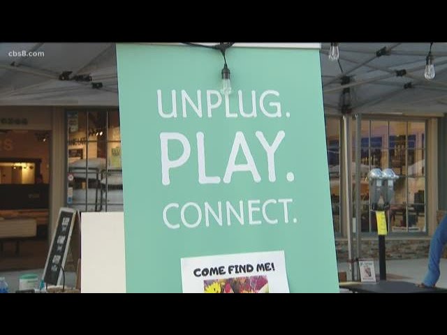 San Diegans Kick Off National Day of Unplugging - CBS 8 coverage 