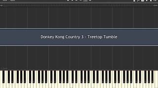 [Synthesia] Donkey Kong Country 3 - Treetop Tumble