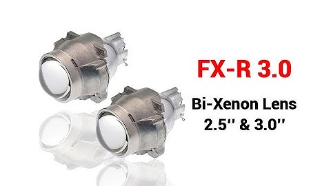 FX-R 3.0 Bi-Xenon 2.5 inch and 3.0 inch Projector lens by ROYALIN