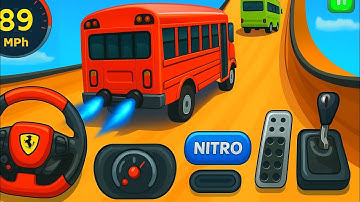 "Crazy Bus Mega Ramp – Impossible Racing Stunts Take Public Transport to the Next Level!"