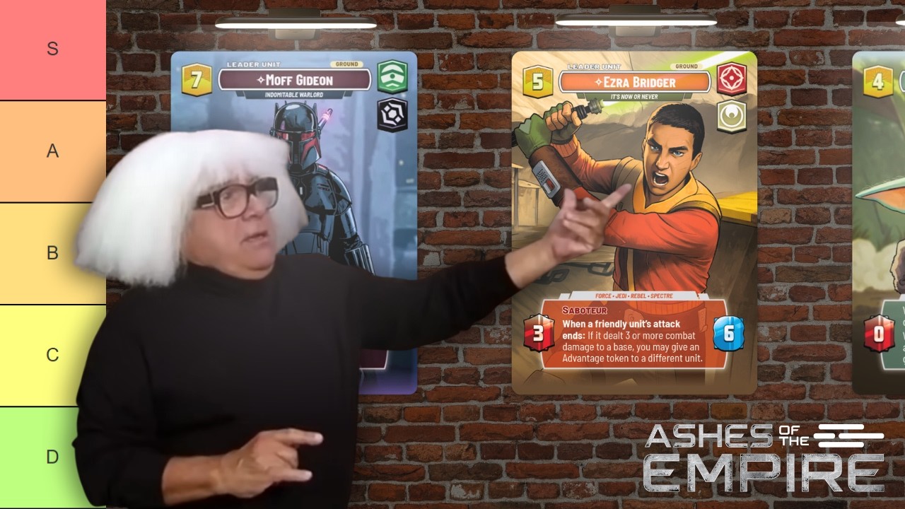 🏆 Tier Listing Every Ashes of the Empire Showcase (Feat. Golden Dice) | Star Wars Unlimited