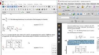 API RP2A WSD , in Mathcad.