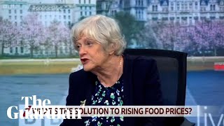 Ann Widdecombe: don't have cheese sandwiches if you can't afford them