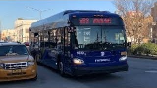 MTA Bus | Onboard New Flyer XDE40 On The B83 from Broadway Junction to Gateway Drive/Mall