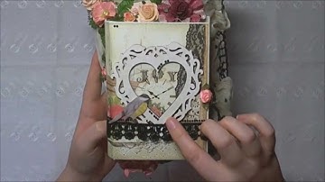 Altered Book Stack Challenge Via UK Ireland Craft Swaps Group