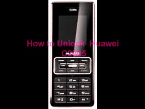 huawei c2905 unlock code