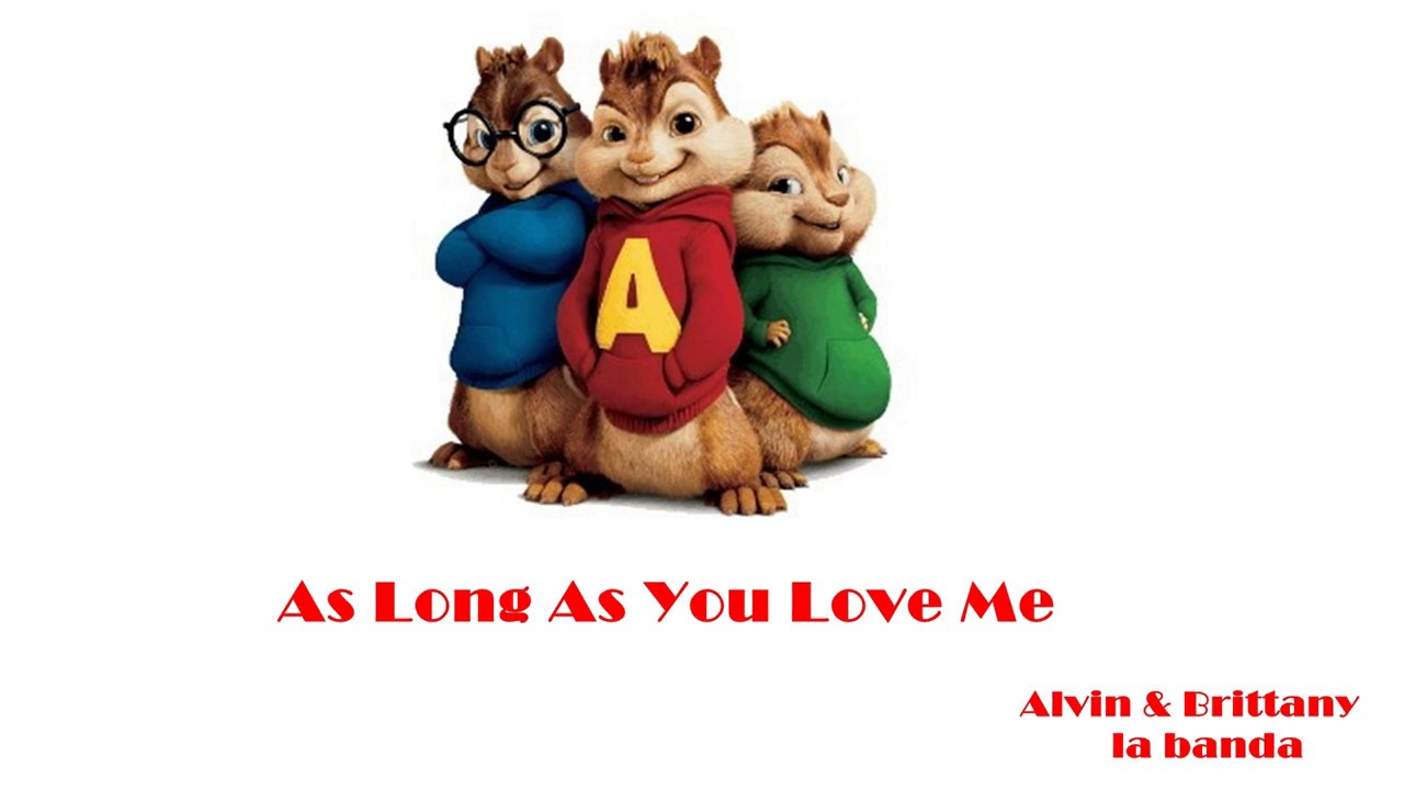 As Long As You Love Me - Backstreet Boys (Alvin & Brittany) ⬇Suscribete⬇ 🐿