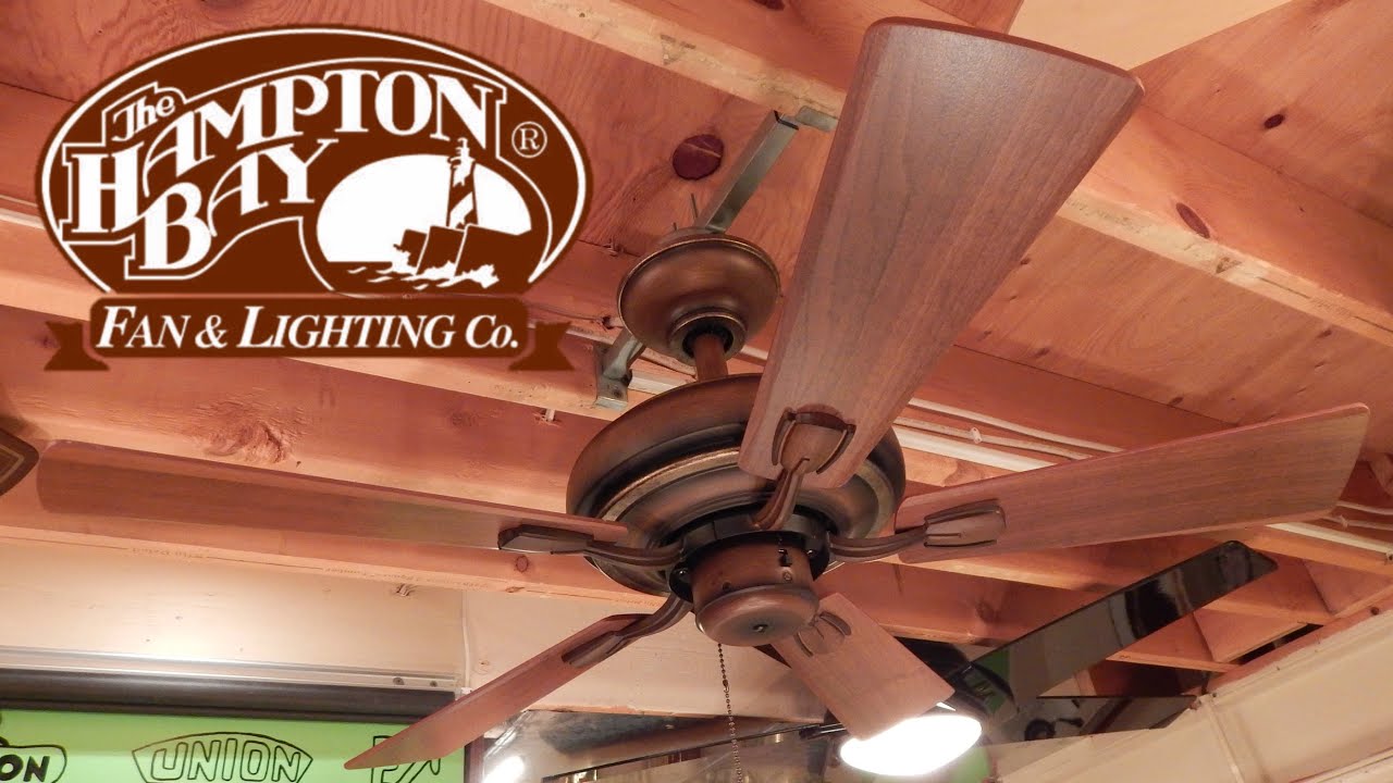 hampton bay babiberre ceiling fan 1080p hd remake youtube