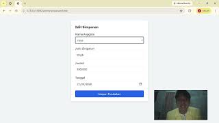 Projek Akhir Pembuatan Web Koperasi Simpan Pinjam dengan Framework Laravel 