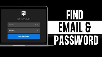 How To Find Your Epic Games Email and Password BEST Way!