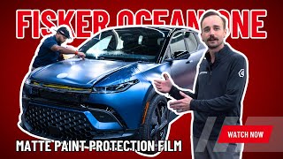 Player Profile RARE FISKER OCEAN ONE 1 OF 5000 // Matte Paint Protection Film (PPF) Install