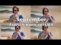 September by Earth, Wind & Fire | French Horn cover