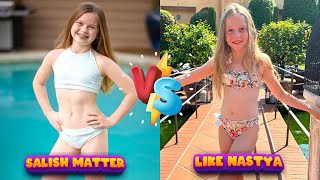 Salish Matter VS Like Nastya 🔥 TRANSFORMATION From Baby to 14 Years Old 2024