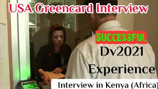 USA Greencard - interview experience Dv2021