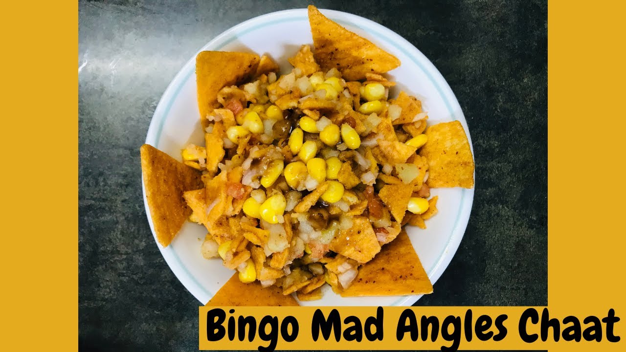 Bingo Chaat Bingo Mad Angles Chaat Chips ki Chaat Quick Snacks Recipe Rasoi Hacks YouTube