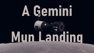 A Gemini Mun Landing | KSP Cinematic