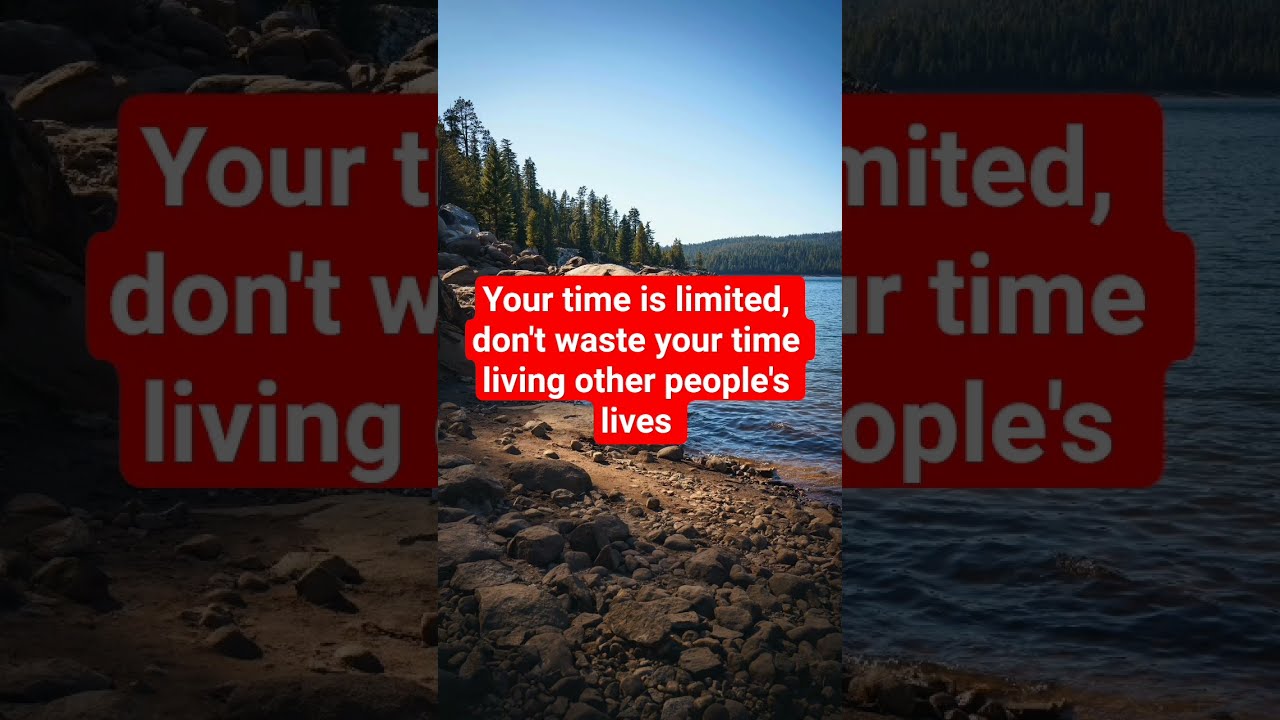 Your Time Is Limited Steve Jobs Motivational Speech Inspiration Motivation Powerfulthought Shorts