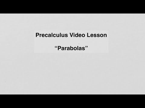 パーキッツ パラボラ PARQUETS parabola The important parts of a parabola that you MUST know - YouTube