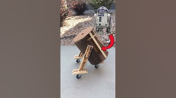 R2D2 First Prototype (First Video) #starwars #starwarsfan #r2d2 #drama #theatre
