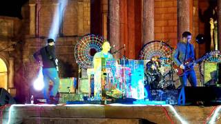 Coldplay - Viva la Vida (piano, drums and bass) @ Rome, Cinecittà 21-11-2011