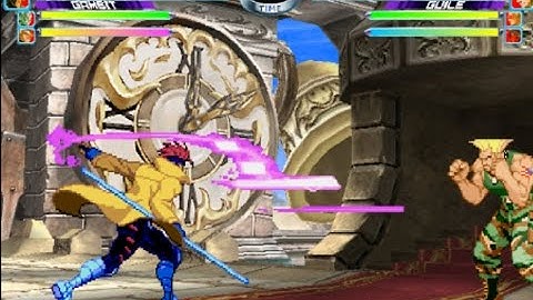 Marvel vs Capcom 2 Gambit Akuma and Dr.Doom