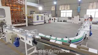 Complete production line decorated embossing small toilet roll tissue paper making machine