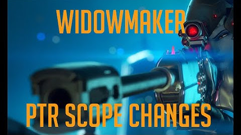 Widowmaker PTR Scope Changes - Overwatch (v1.4.1.0)