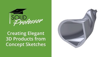 Creating Elegant 3D Products from Concept Sketches - SOLIDWORKS World 2019