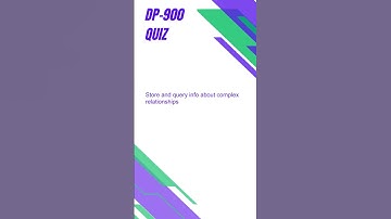 Are You Azure Data Smart? Take The Dp-900 Quiz And Find Out!