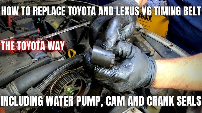 How to Replace Timing Belt & Water Pump: Toyota Sienna 1997-2002 