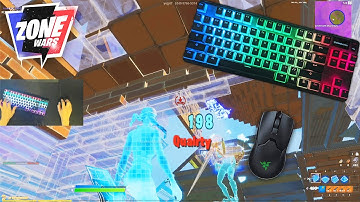 Steelseries Apex Pro ASMR Chill🤩Satisfying Keyboard Fortnite OmniPoint Switches 240 FPS Smooth 4K