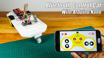 How to Build a Bluetooth Control Car with Arduino Nano and HC-05 Module