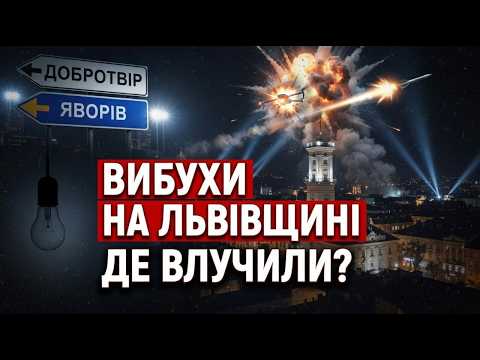 EXPLOSIONS IN LVIV REGION! Drones attacked Lviv! RF strikes energy infrastructure! Authorities' s...