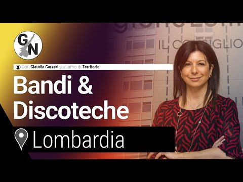 Nuovi Bandi della Regione Lombardia | Con Claudia Carzeri