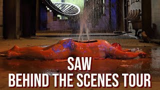 Saw Behind the Scenes Tour! With TPC and MTP | Thorpe Park