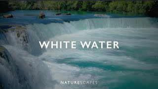 Nature Soundscapes — White Water, Small Waterfall [HD 1080p, 4k]