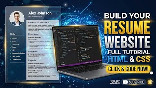 How to Create Resume Html & Css | HTML aur CSS Se Resume kaise Banaye #Excel_ai nsc @Ns_exceltally