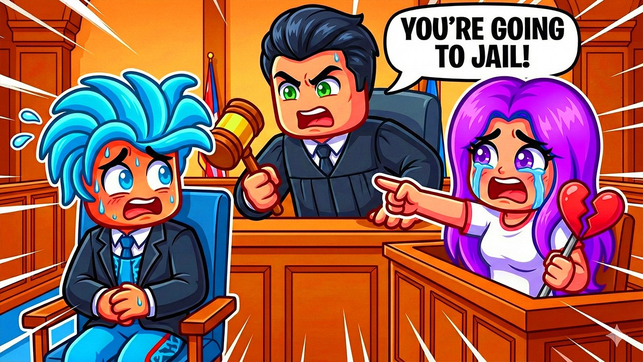 Brookhaven, But My Fangirl Took Me to Court for Breaking Her Heart ⚖️💔 (Brookhaven RP)