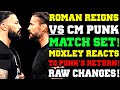 WWE News! CM Punk Vs Roman Reigns Confirmed! Why CM Punk WWE Raw Promo Was CUT Short? PG Punk Trends