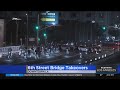 What do los angeles officials do next to control street takeovers on 6th street bridge