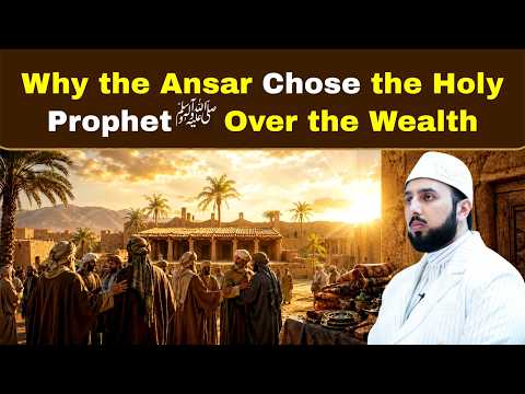 Why the Ansar Chose the Holy Prophet ﷺ Over the Wealth | Shaykh Hammad Mustafa al-Madani al-Qadri