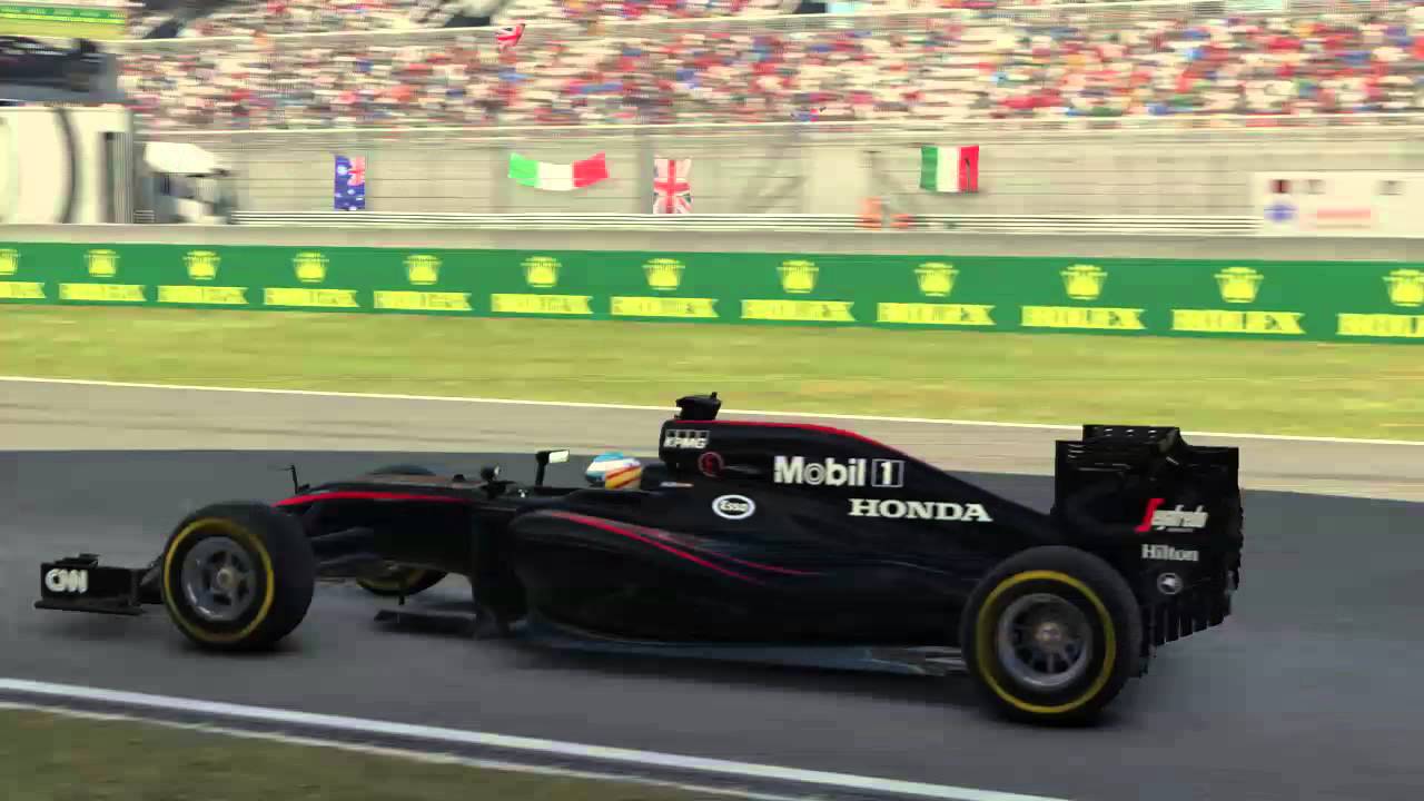 F1 中国gp マクラーレン ホンダで上海インターナショナルサーキットを走ってみる Youtube