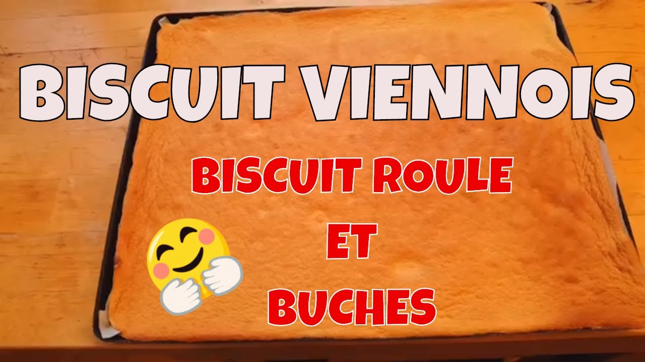 BISCUIT VIENNOIS | Génoise Roulée | IDÉAL pour les bûches et gâteaux