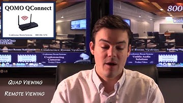 Wireless Presentations   QOMO QConnect by Conference Room Systems